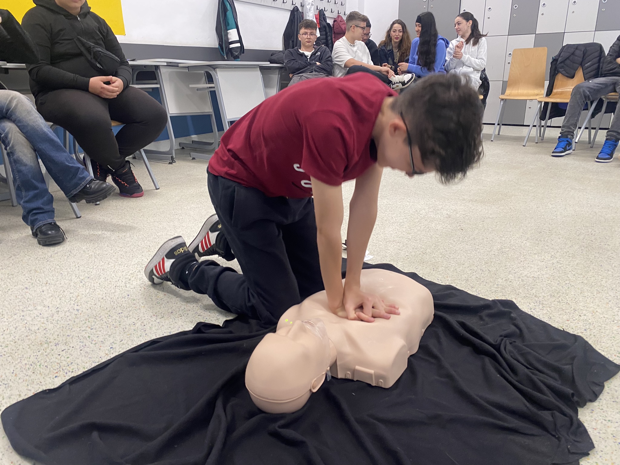 Atelier de prim ajutor pentru elevi